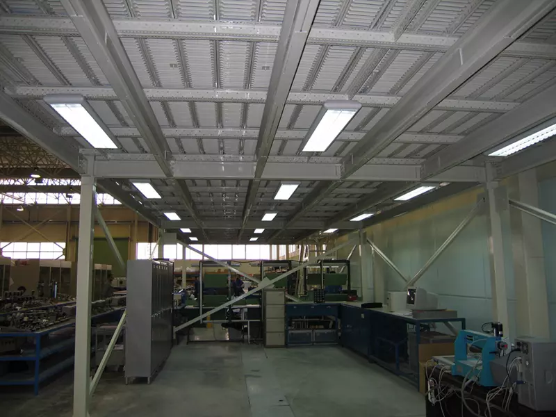 مشخصات فنی نیم طبقه پیش ساخته (مزنین)