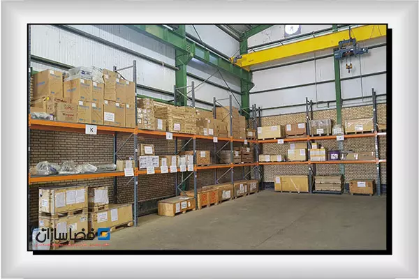 چیدمان وسایل در قفسه انبار بر اساس بارکد