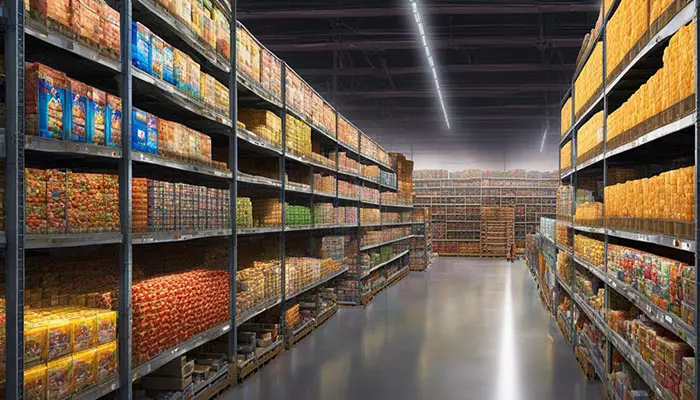 انبار مواد غذایی
